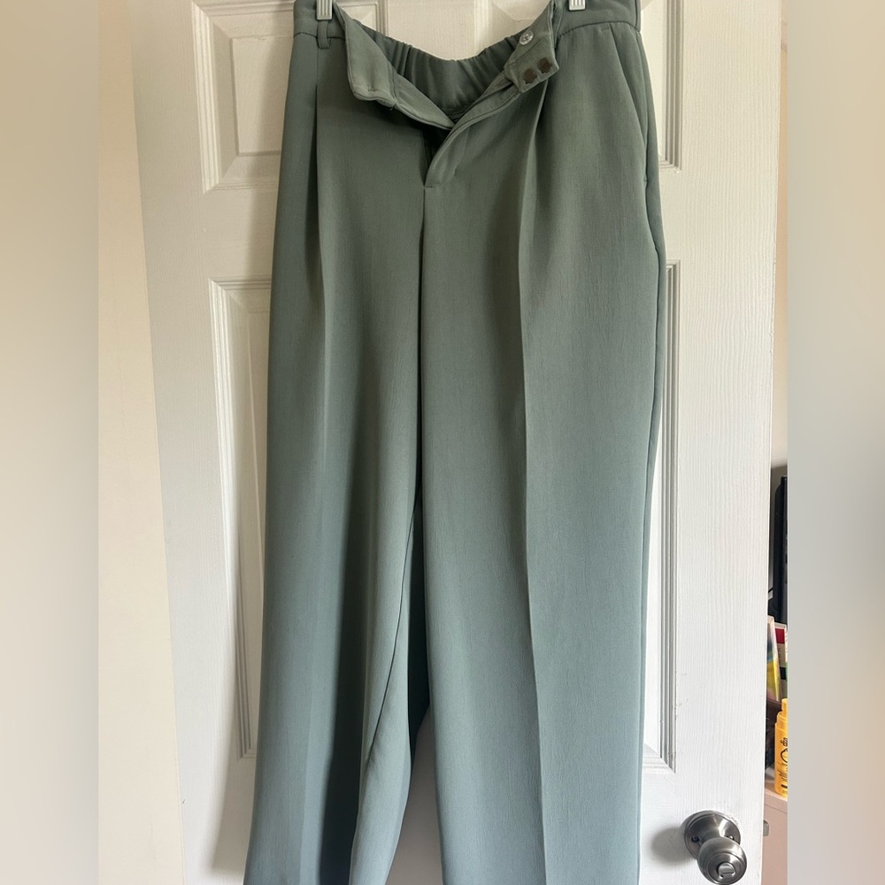 A New Day Light Green Trousers